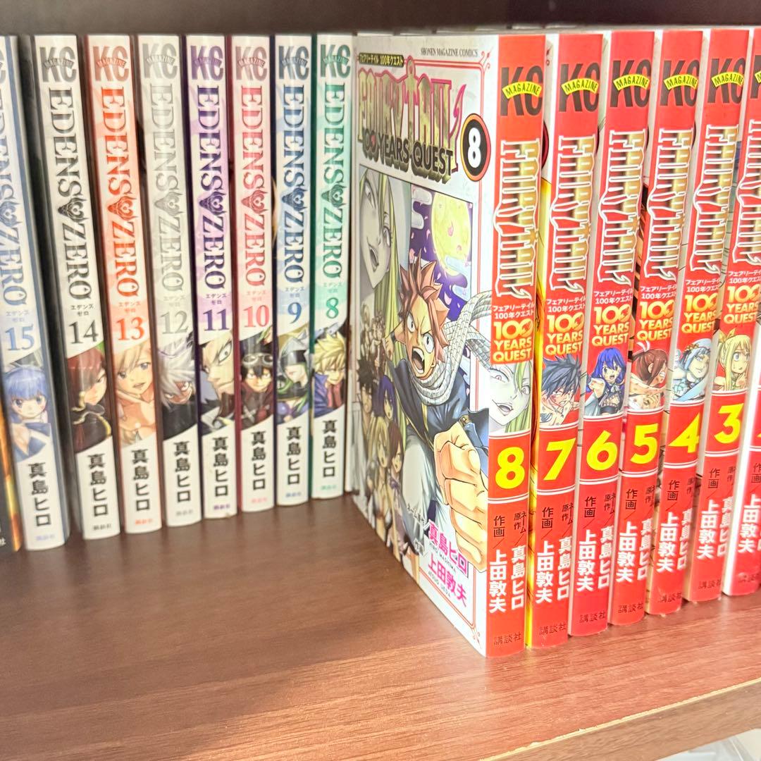 少年漫画 EDENS ZERO FAIRYTAIL 100 years quest