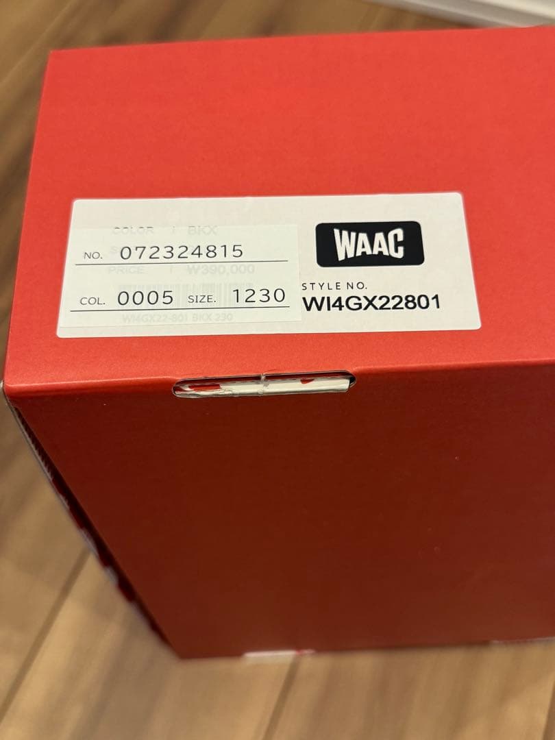 超美品 WAACゴルフシューズ　ブーツ