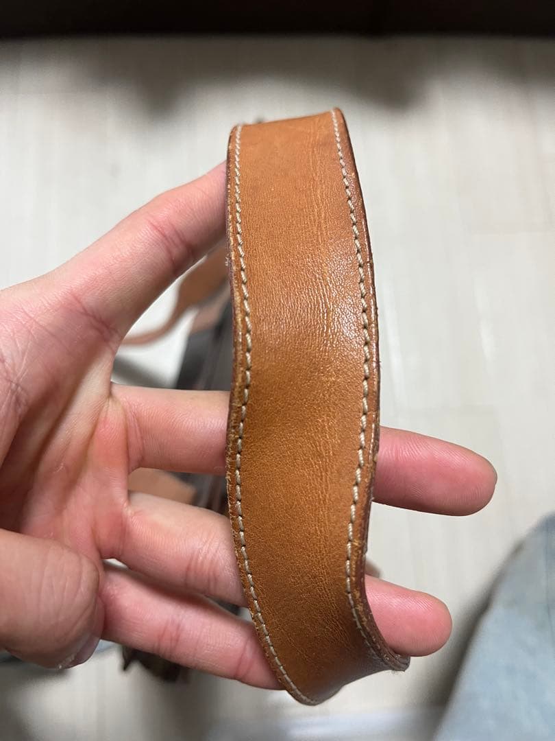 CELINE セリーヌ マカダム柄 トートバッグ レザー