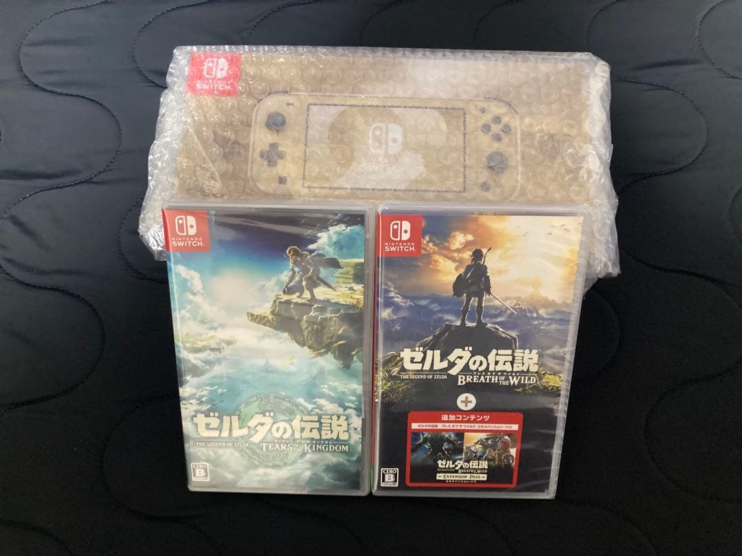 【新品・未使用】Nintendo Switch liteゼルダ2本セット
