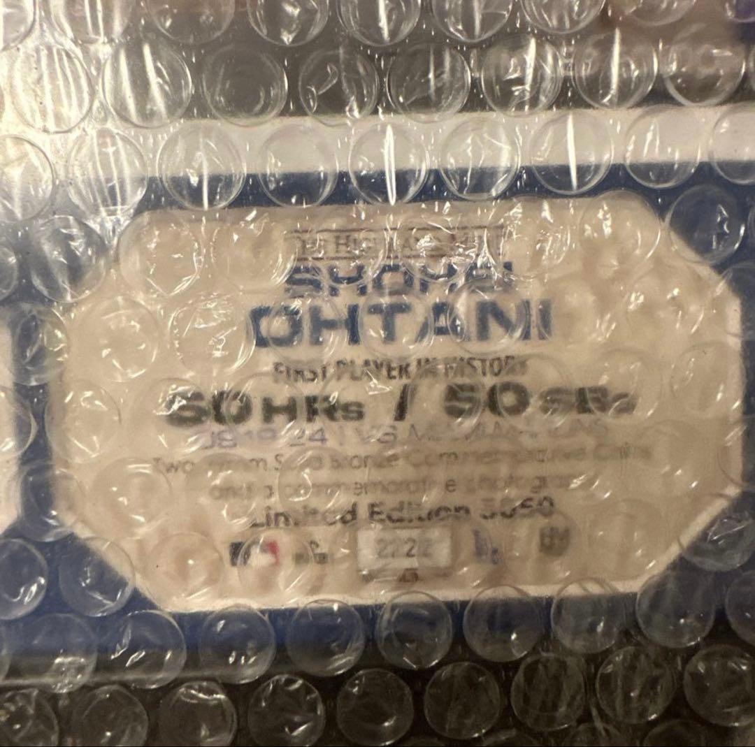 【奇跡のゾロ目2222】大谷翔平 50-50フォトミント＆ゴールド セット