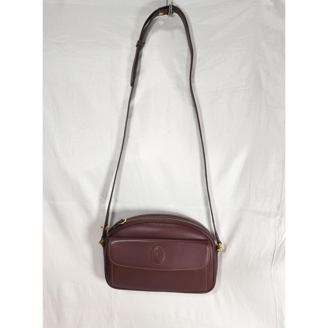 【極美品】 カルティエ マストライン ショルダーバッグ カード 保存袋付き