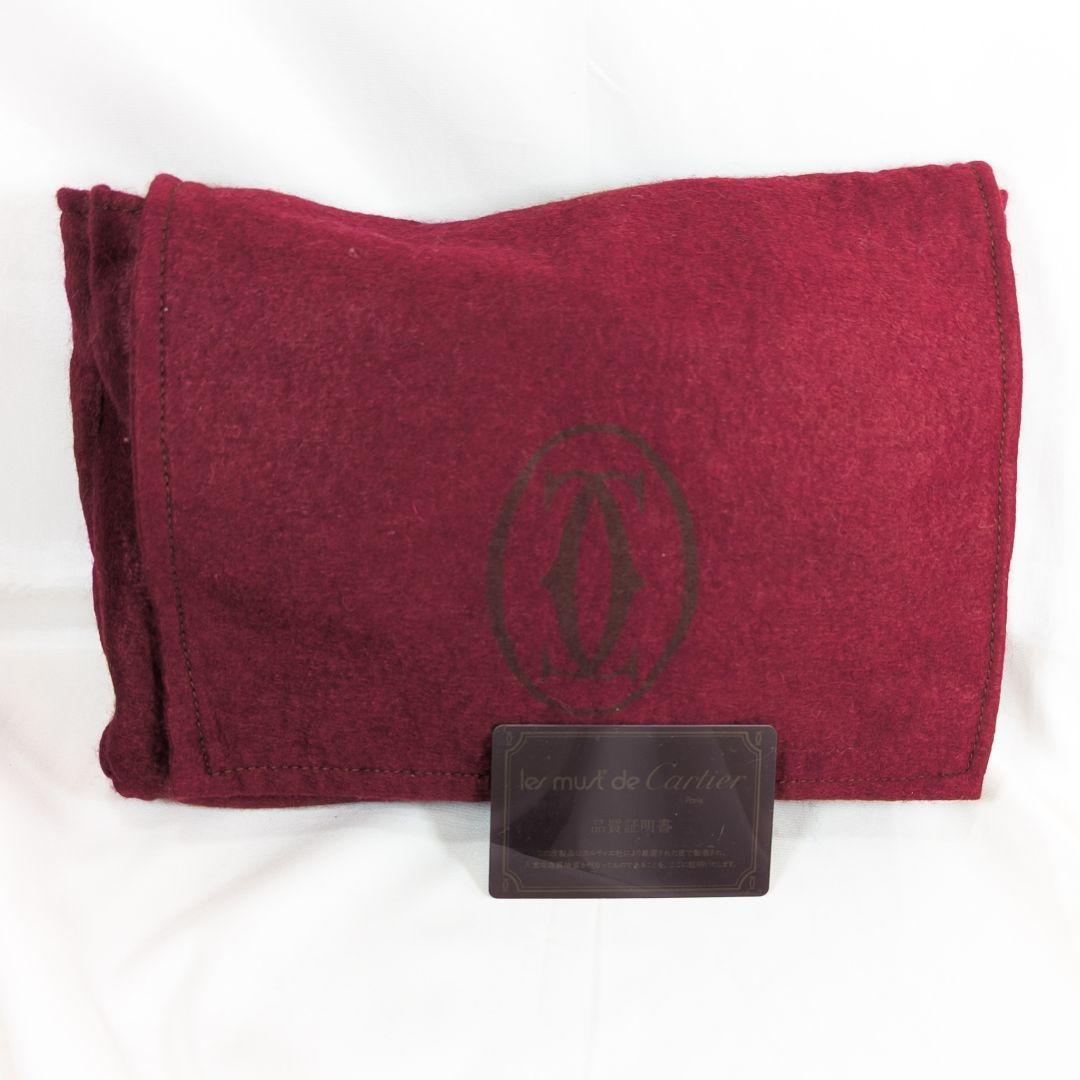 【極美品】 カルティエ マストライン ショルダーバッグ カード 保存袋付き