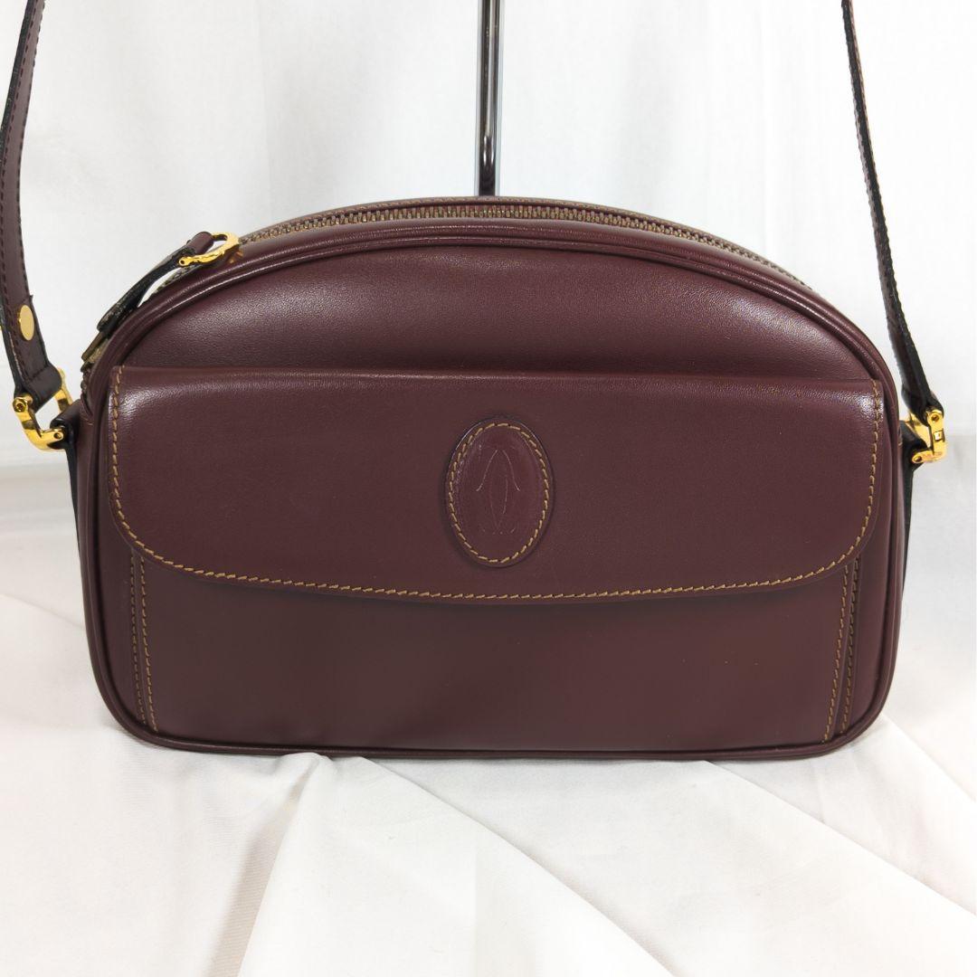 【極美品】 カルティエ マストライン ショルダーバッグ カード 保存袋付き