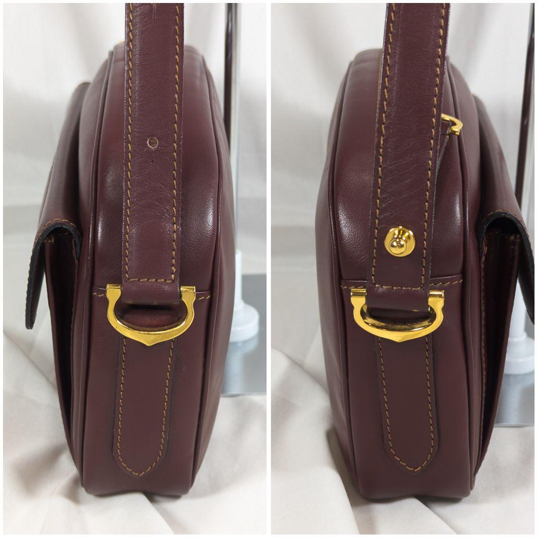 【極美品】 カルティエ マストライン ショルダーバッグ カード 保存袋付き