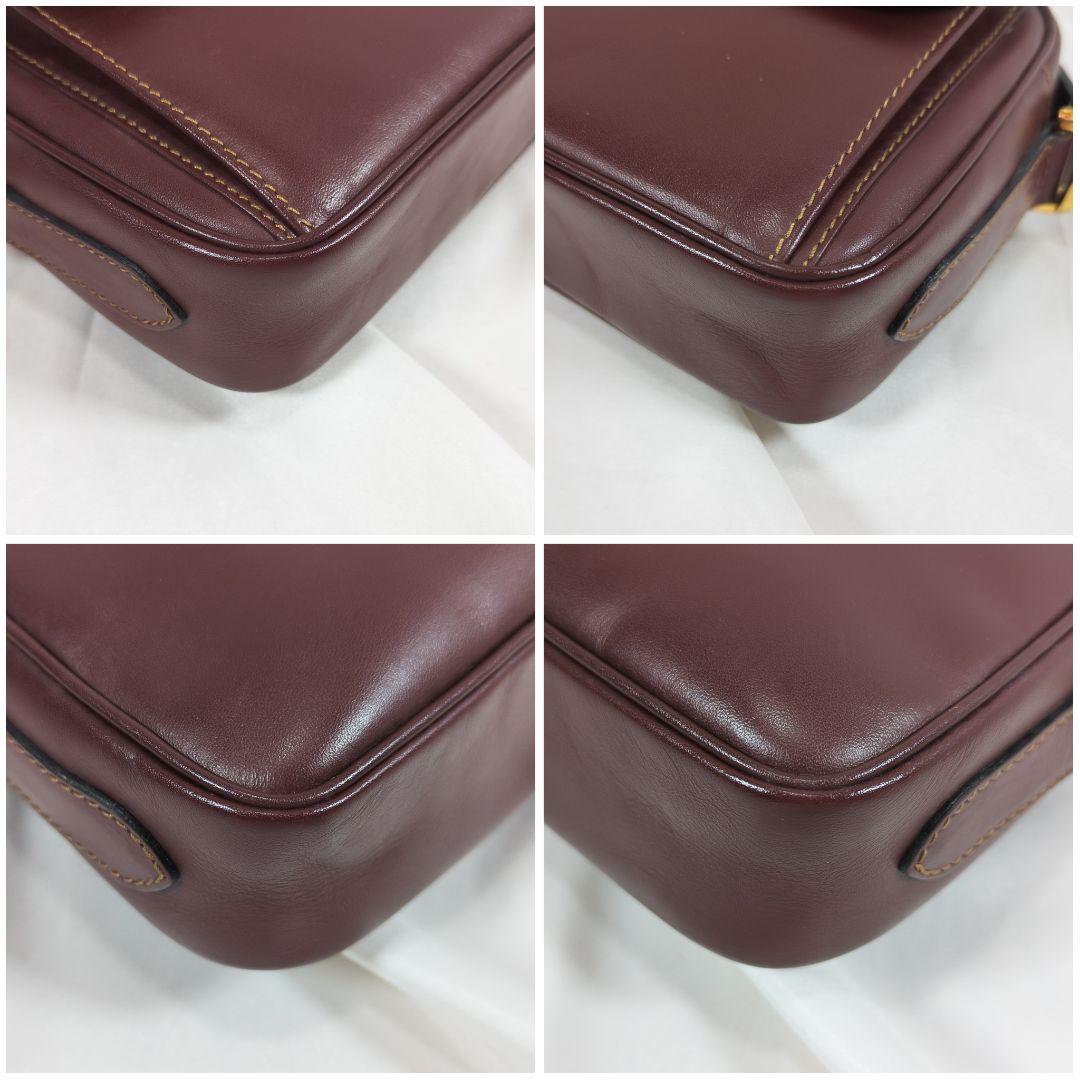 【極美品】 カルティエ マストライン ショルダーバッグ カード 保存袋付き