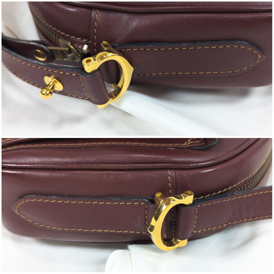 【極美品】 カルティエ マストライン ショルダーバッグ カード 保存袋付き