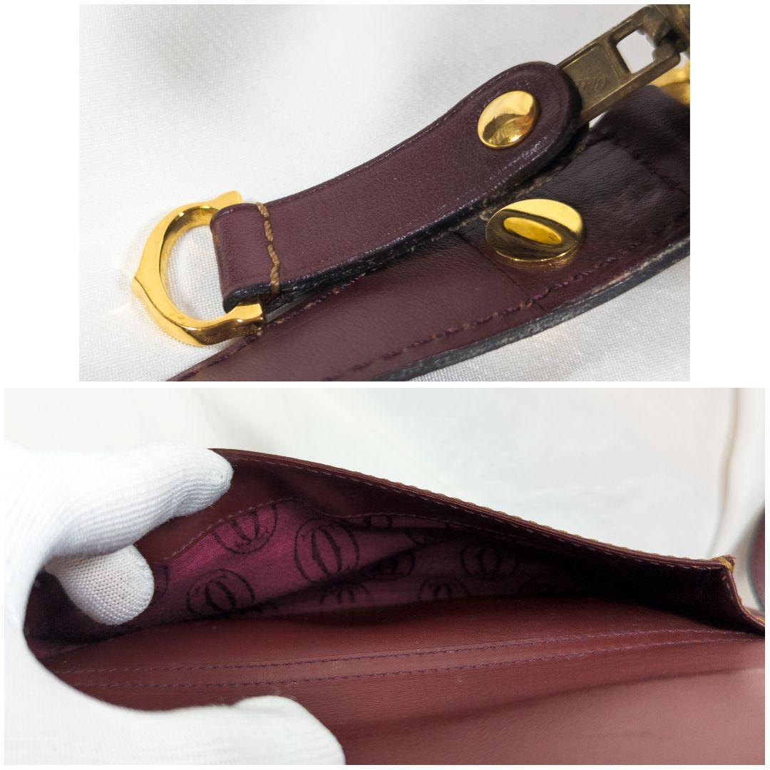 【極美品】 カルティエ マストライン ショルダーバッグ カード 保存袋付き