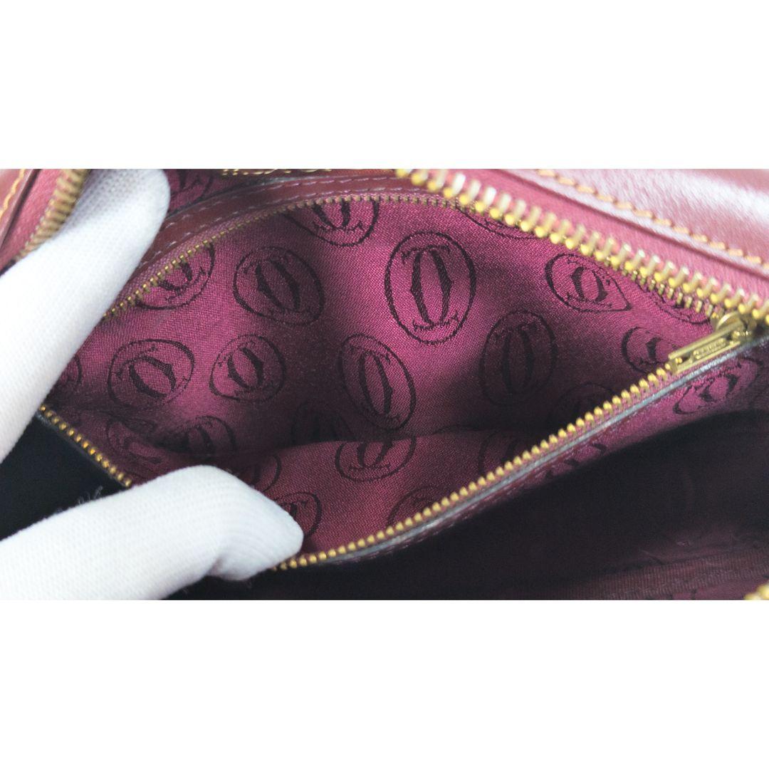 【極美品】 カルティエ マストライン ショルダーバッグ カード 保存袋付き