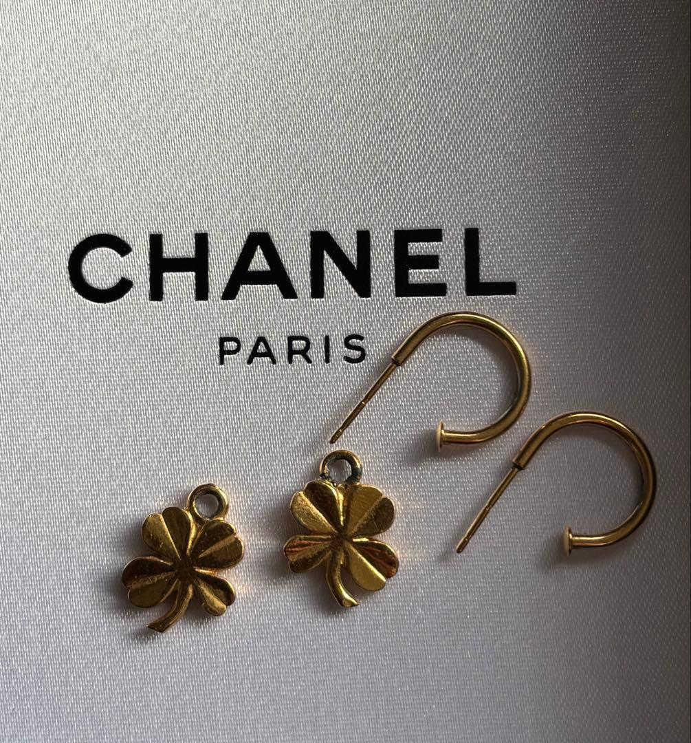 カシス【ラッキーアイテム】CHANEL ヴィンテージシャネル クローバー