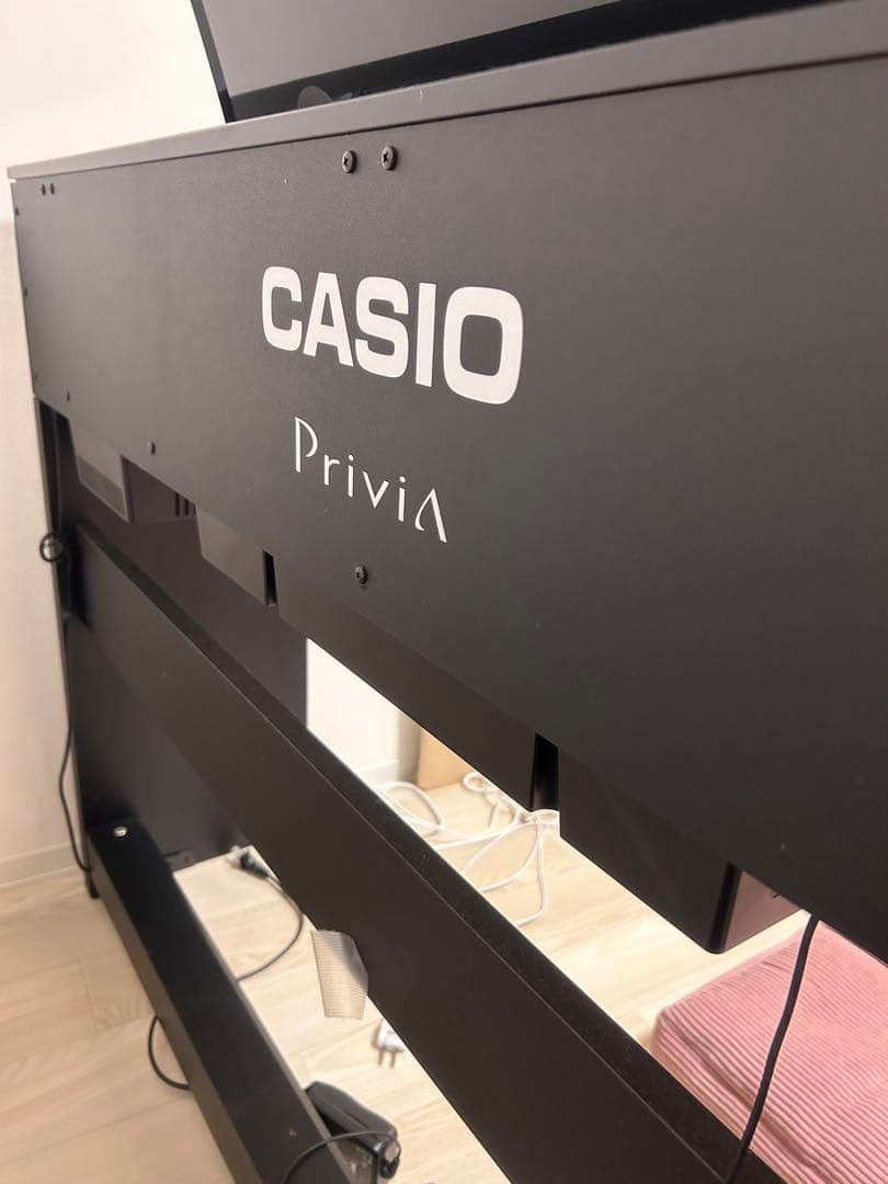 CASIO Privia デジタルピアノ ブラック　動作確認済み おまけ付き