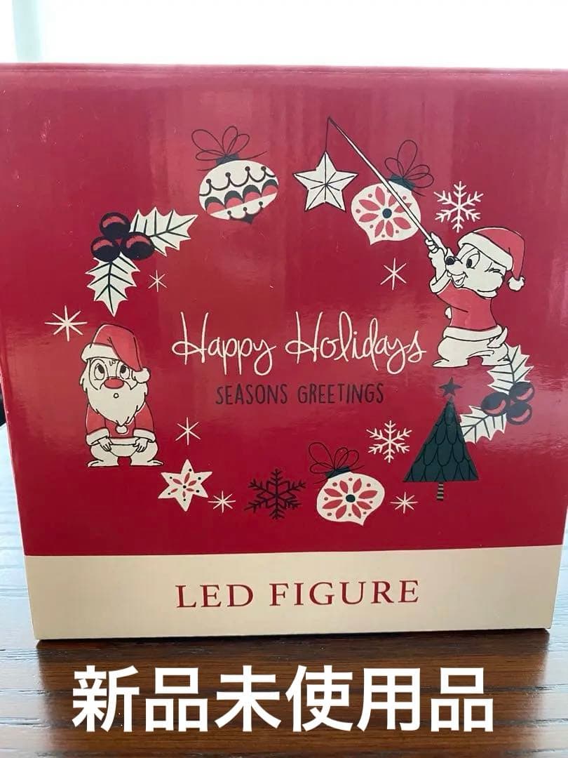 新品未使用品！チップ＆デール☆LEDライト☆DISNEY CHRISTMAS