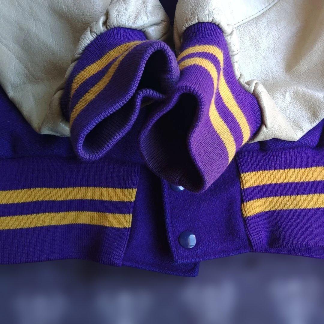 古着　Kratz スタジアムジャンパー　スタジャン(XL)