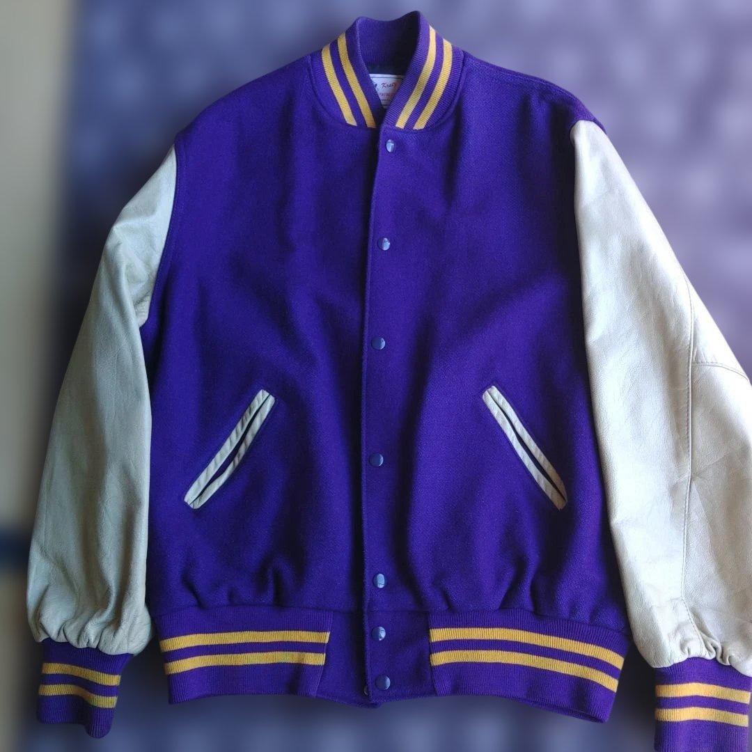 古着　Kratz スタジアムジャンパー　スタジャン(XL)