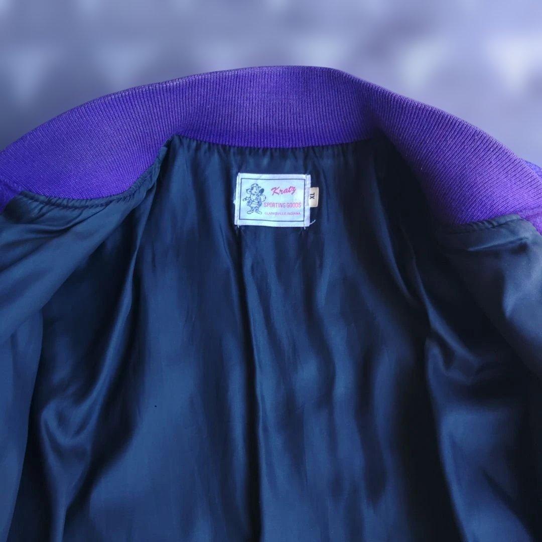 古着　Kratz スタジアムジャンパー　スタジャン(XL)