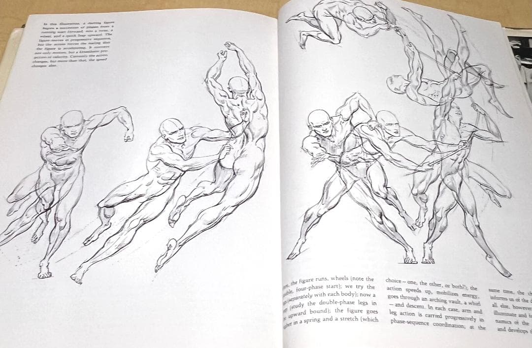 アート・デザイン・音楽 Dynamic figure drawing by Burne Hogarth