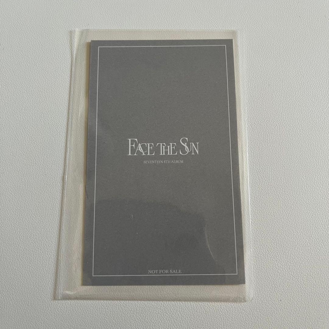 seventeen face the sun ジュン ラキドロ トレカ
