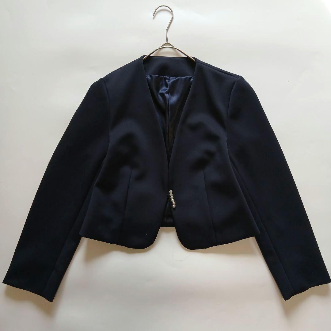 本日限定価格 フォーマル ママスーツ ワンピース ドレス ネイビー 卒業式