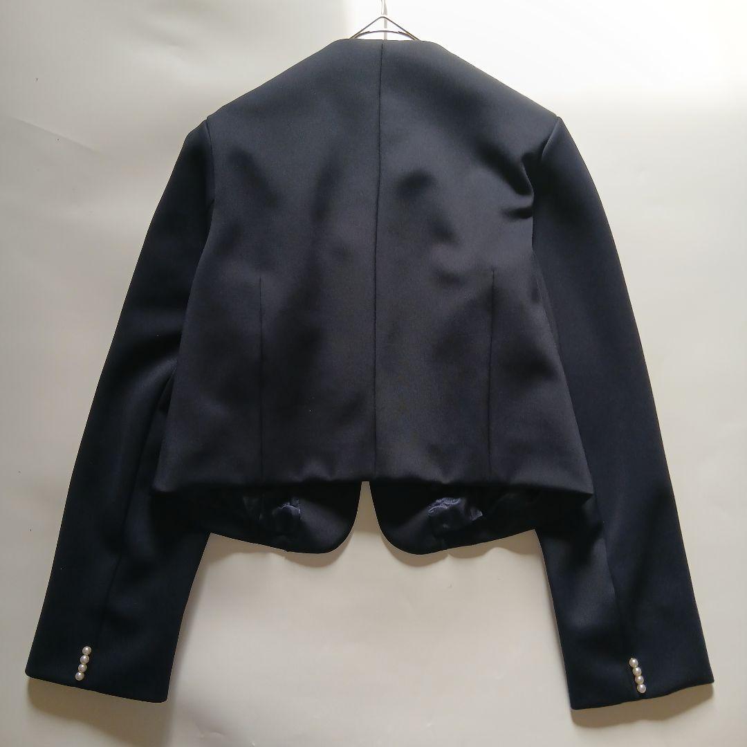 本日限定価格 フォーマル ママスーツ ワンピース ドレス ネイビー 卒業式