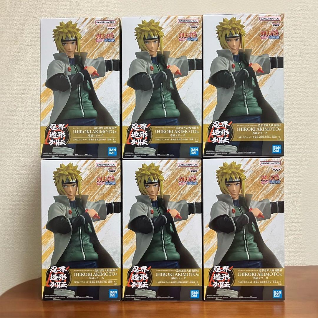 NARUTO ナルト 疾風伝 忍界造形列伝 波風ミナト フィギュア 6個セット