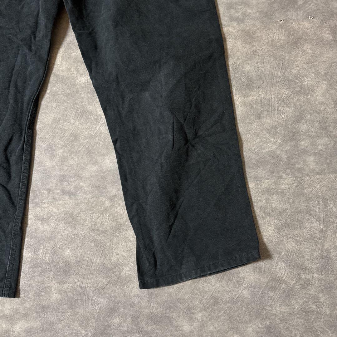 s*l様 カーハート17年製 B136 ダブルニー ペインターパンツ ブラック