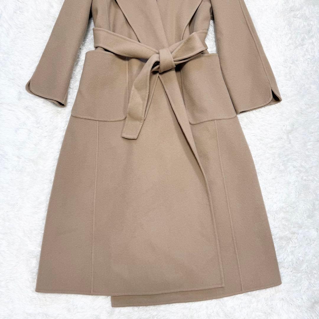 【極美品✨】アナイ 定価10万 シャルムビーバーショールカラーコート 38