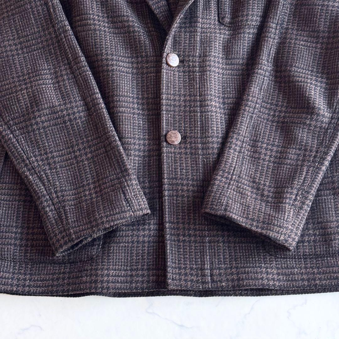 美品 近年 ラルディーニ テーラードジャケット アンコン ベルト ブートニエール