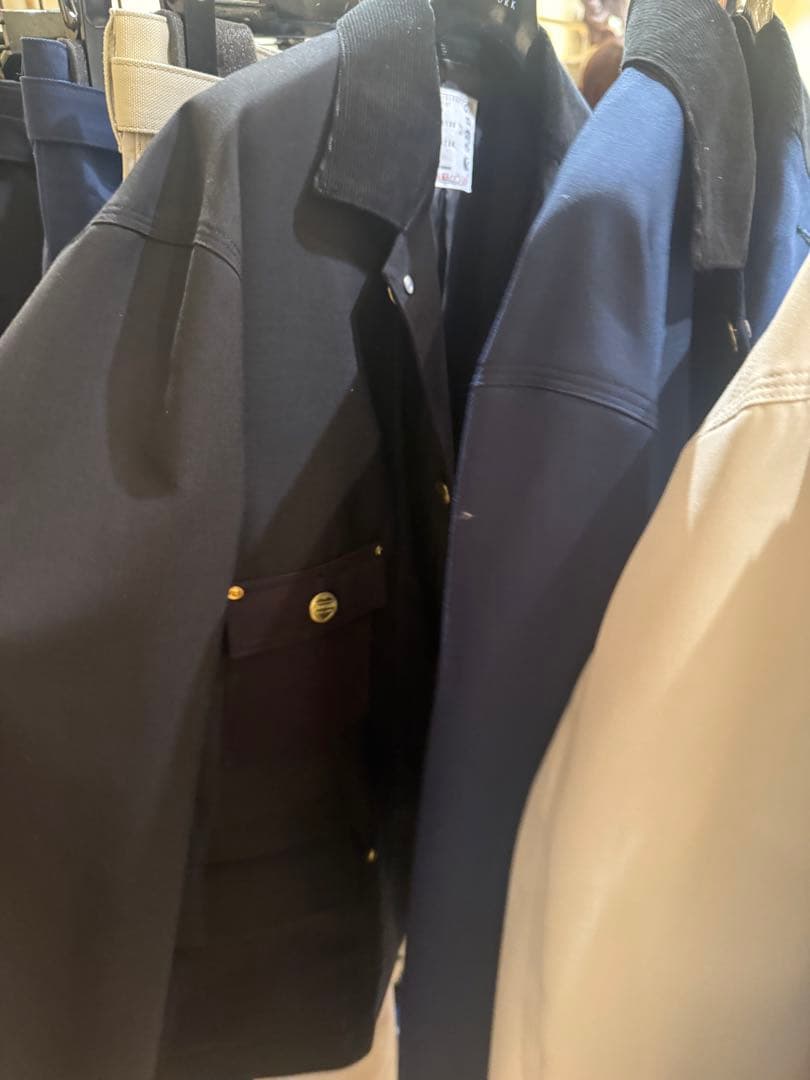 ジャケット・アウター sacai x Carhartt WIP Duck Coat \"Black\"