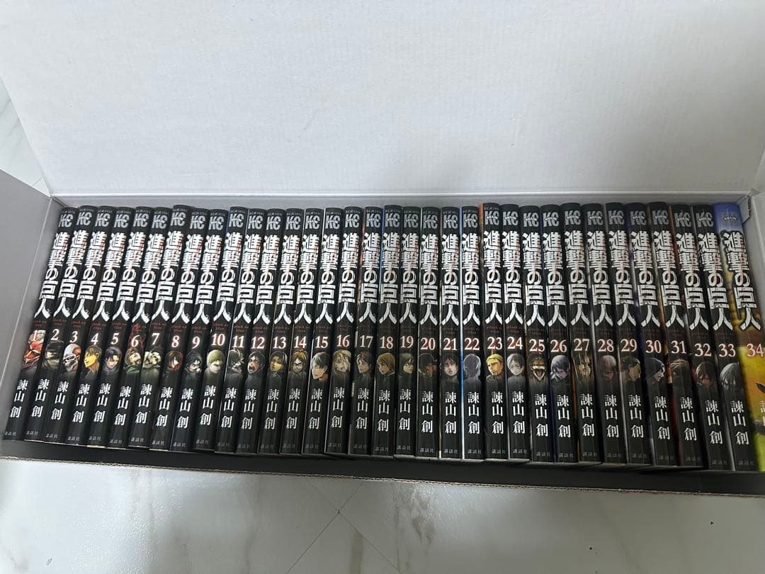 【最終値下げ】進撃の巨人 全巻 ボックスセット おまけ付き