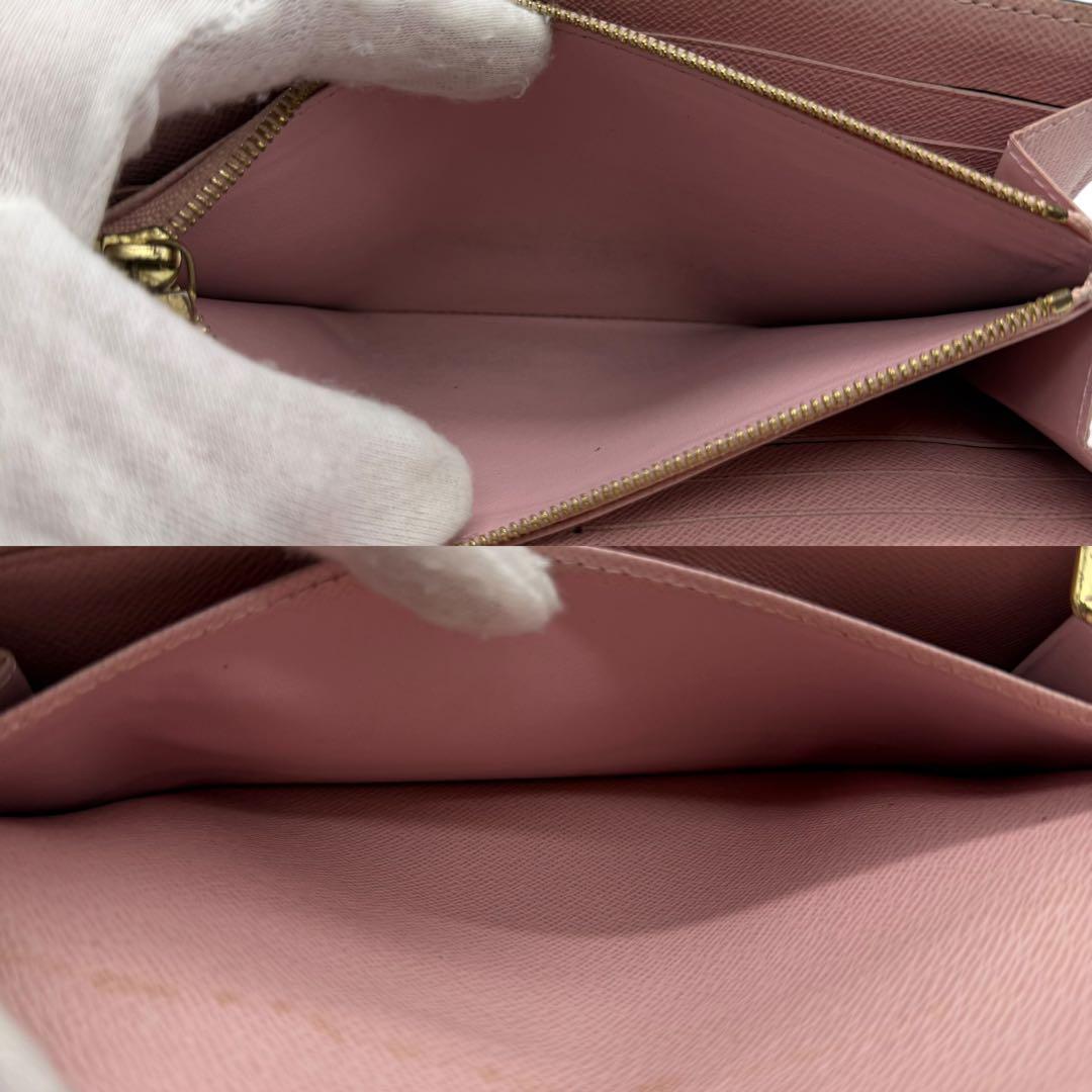 ルイヴィトン　ポルトフォイユサラ　モノグラム　長財布　ブラウン　茶　新型