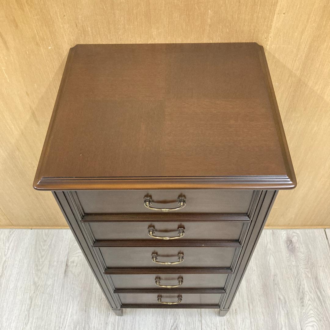 東海家具　ケントハウス チェスト　45ｃｍ　5段　スリム