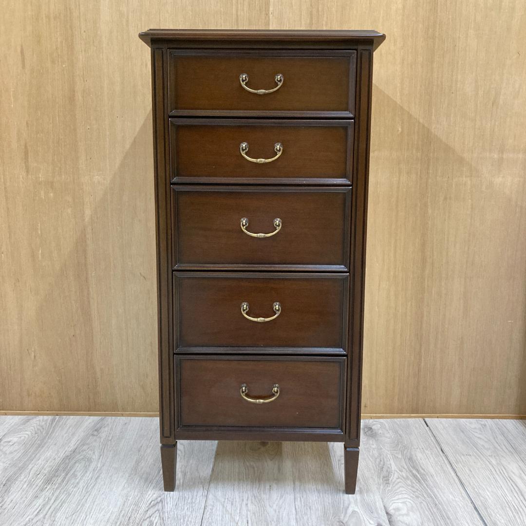 東海家具　ケントハウス チェスト　45ｃｍ　5段　スリム