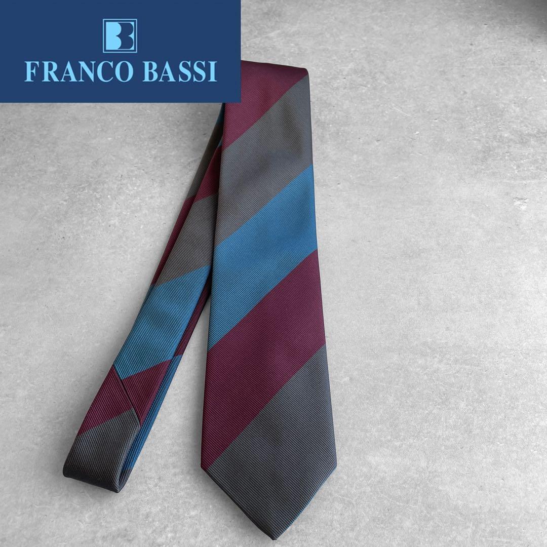 最終価格25年新作FRANCOBASSI フランコバッシ　新品ネクタイ