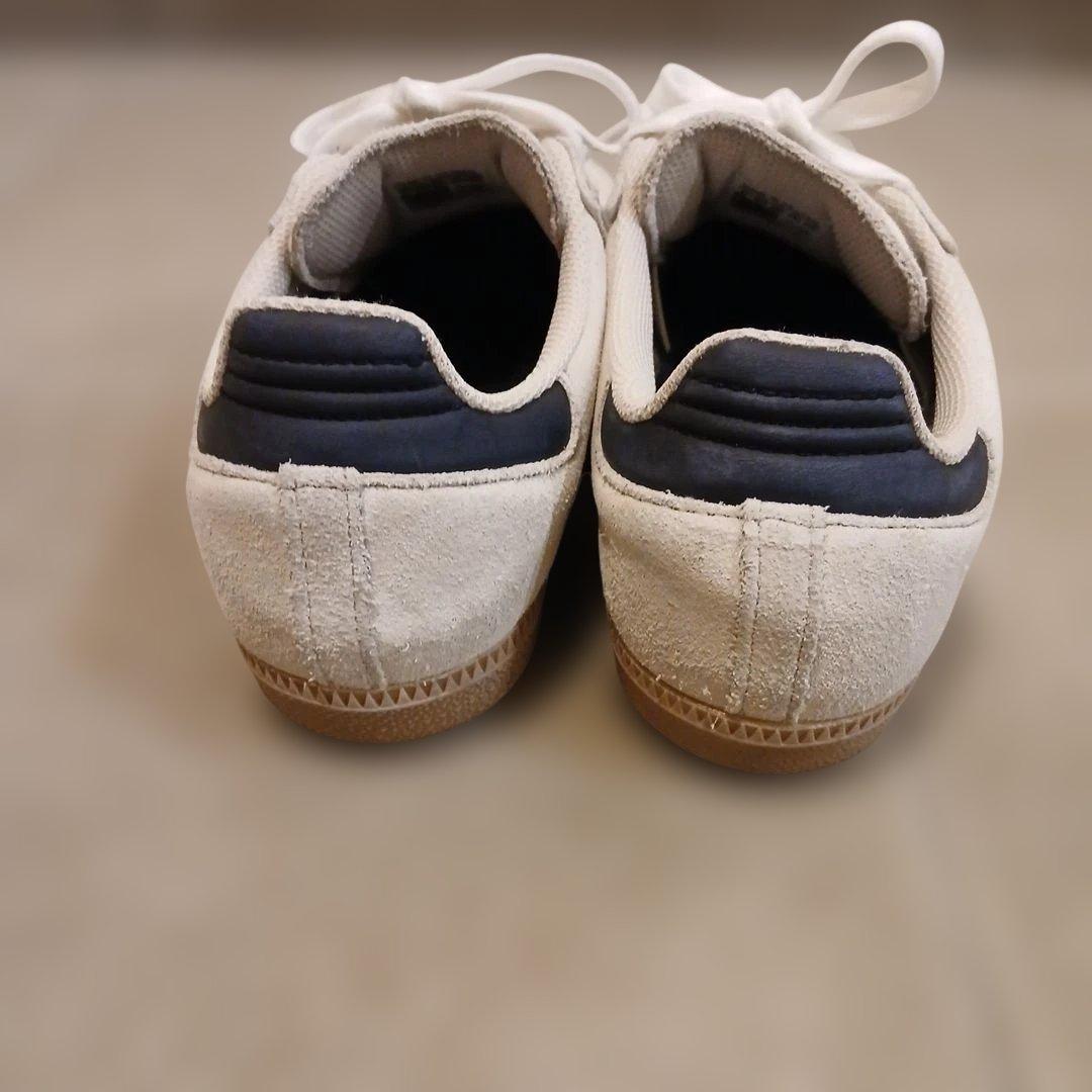 adidas Samba ADV スニーカー ホワイト/ブラック 24.0cm