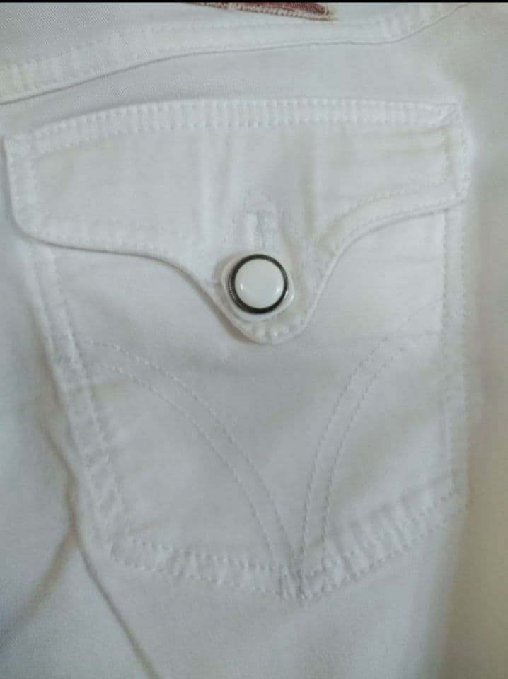 DOLCE ＆ GABBANA ホワイトハーフパンツ