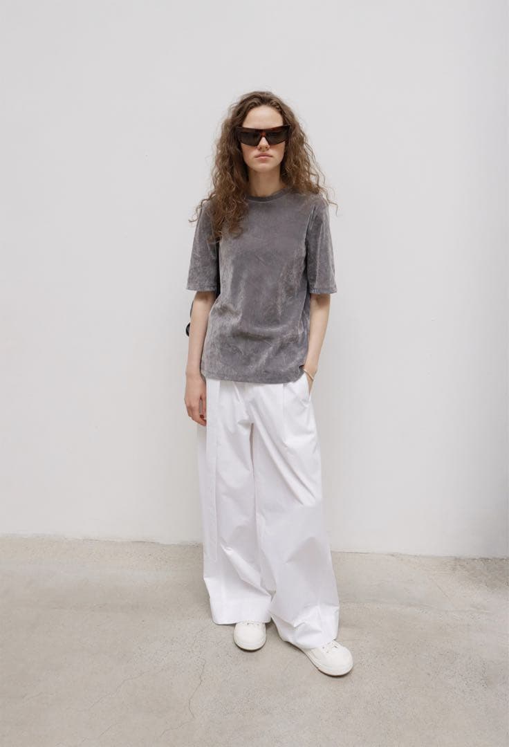 【新品未使用】ORR Velour Mesh T-shirt / GRAY