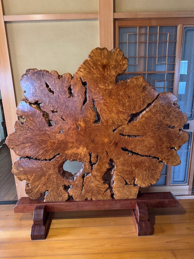 最終　一枚板　衝立