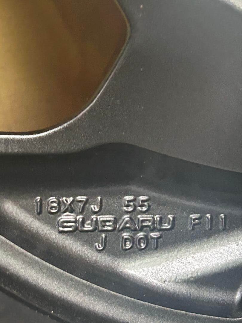 た*け様 【新車外し】値下げしました！クロストレックSUBARU 18インチホイ