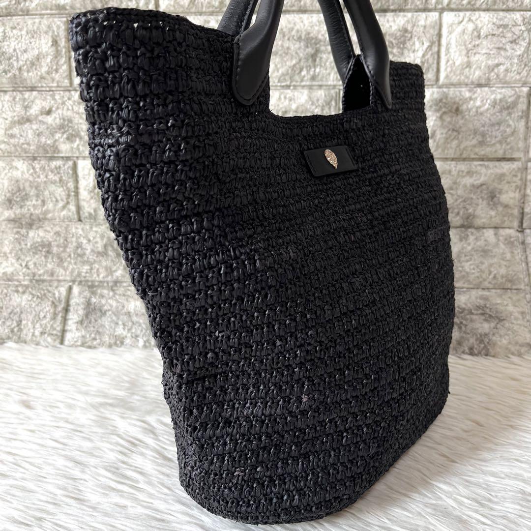 【新品未使用】ヘレンカミンスキー　Cassia S ラフィア　バスケットバッグ