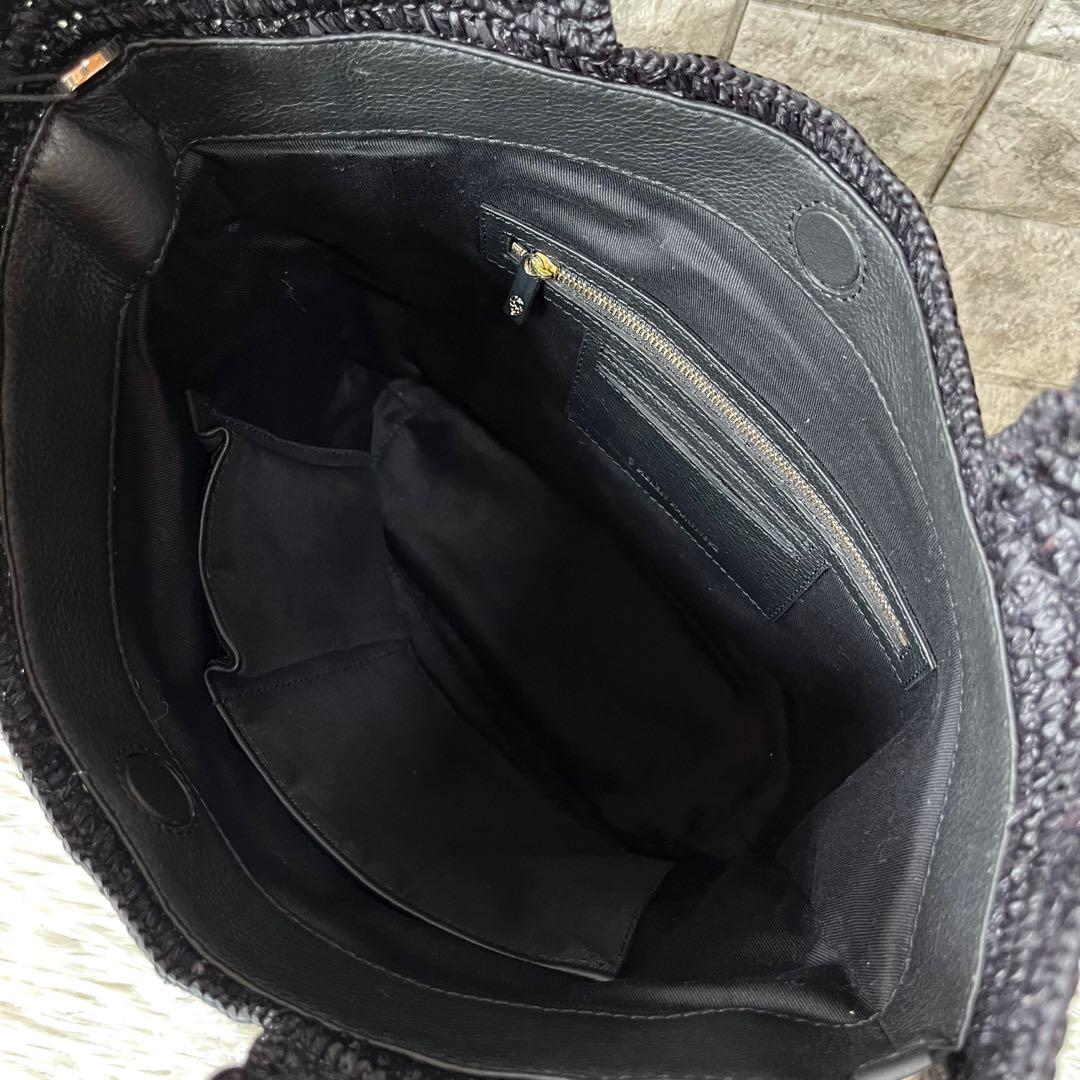 【新品未使用】ヘレンカミンスキー　Cassia S ラフィア　バスケットバッグ