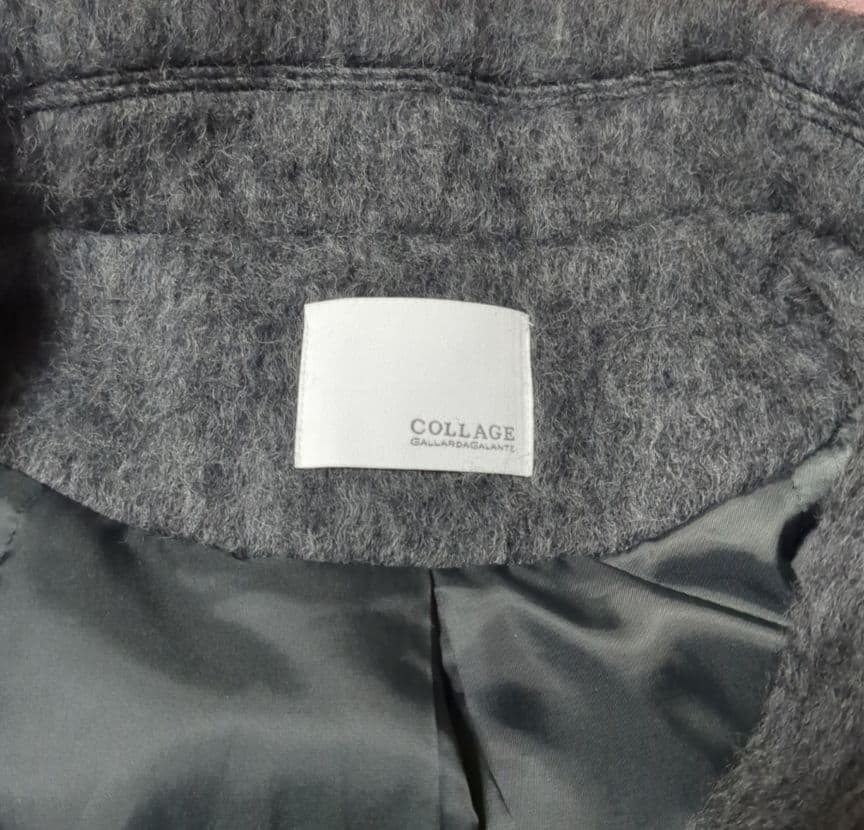 コラージュガリャルダガランテ●シャギーコート スタンドカラー