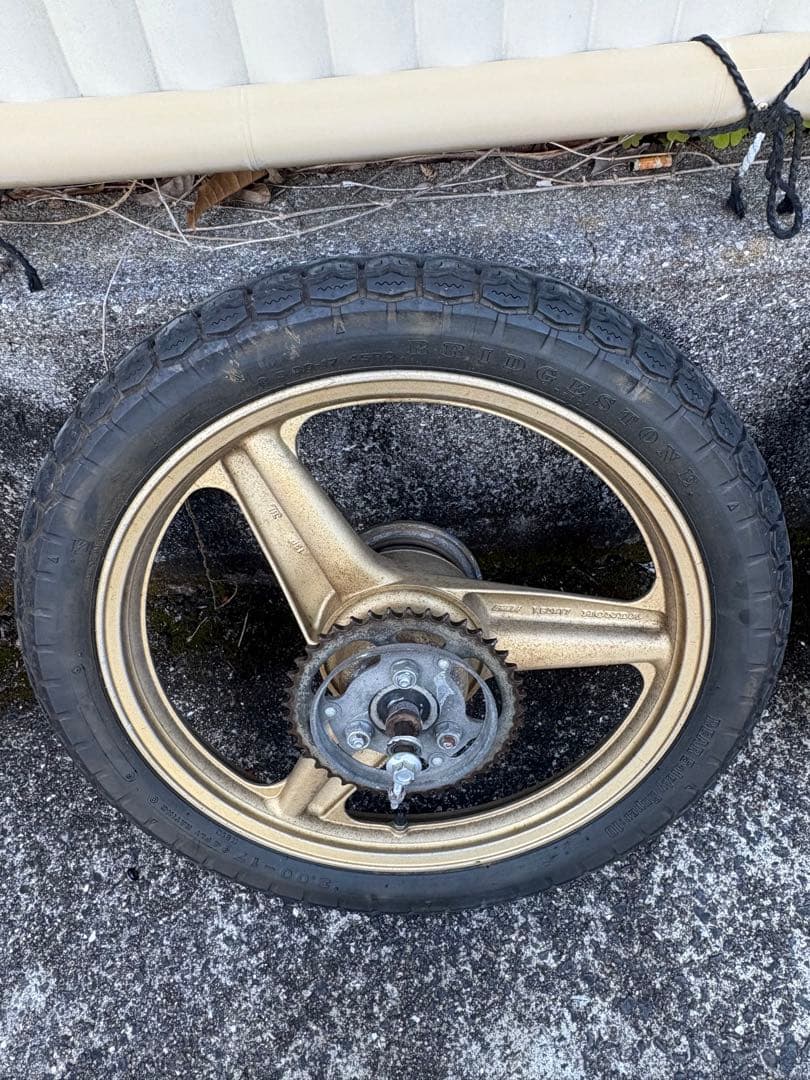 NS50F ns50f前後ホイール タイヤつき