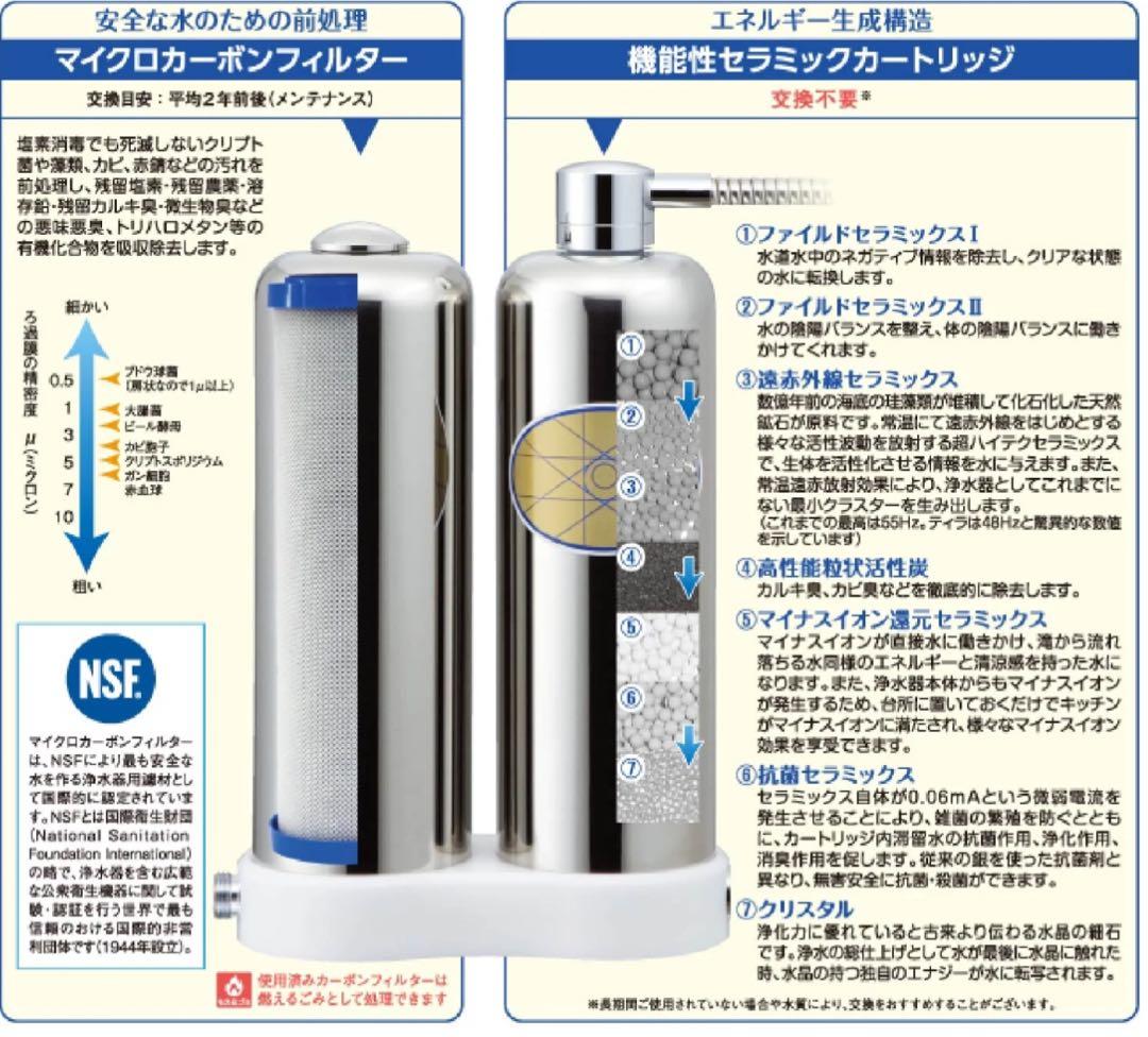 ティアラゴールド浄水器