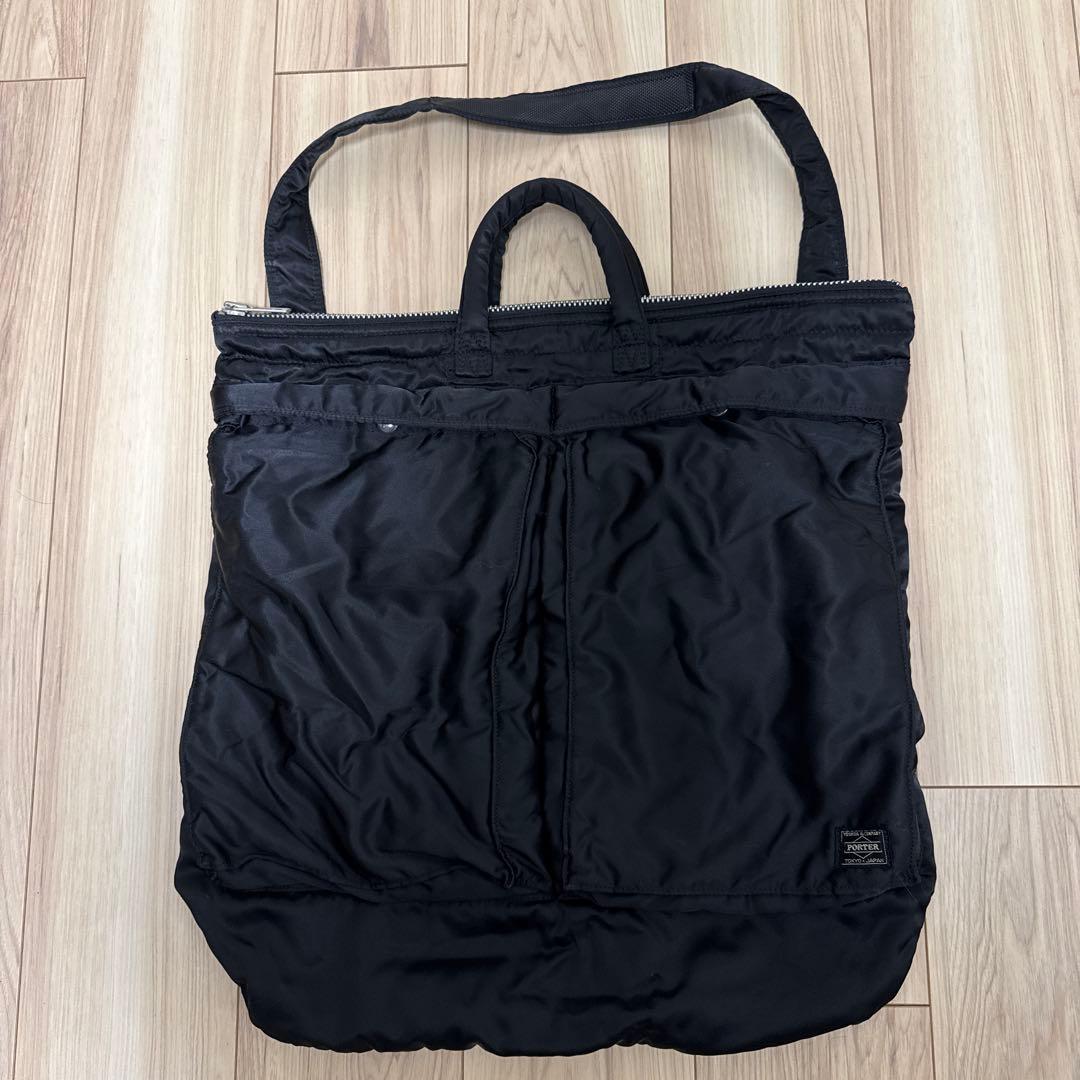 吉田カバン タンカー ヘルメットバッグ 黒 旧モデル