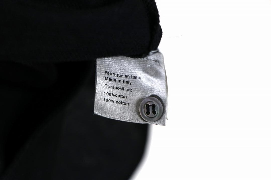 未使用品 04ss Dior homme ポロシャツ M 黒 エディスリマン