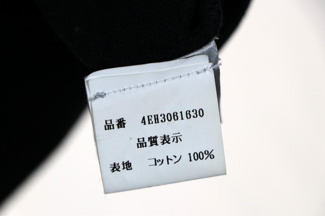 未使用品 04ss Dior homme ポロシャツ M 黒 エディスリマン