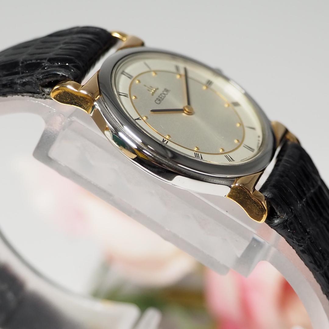 美品 クレドール CREDOR セイコー SEIKO K18 腕時計 824