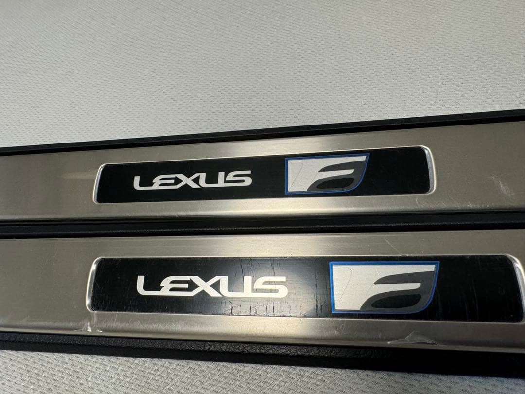 レクサス RCF純正 現行年式Fロゴ付 スカッフプレート LEXUS RC