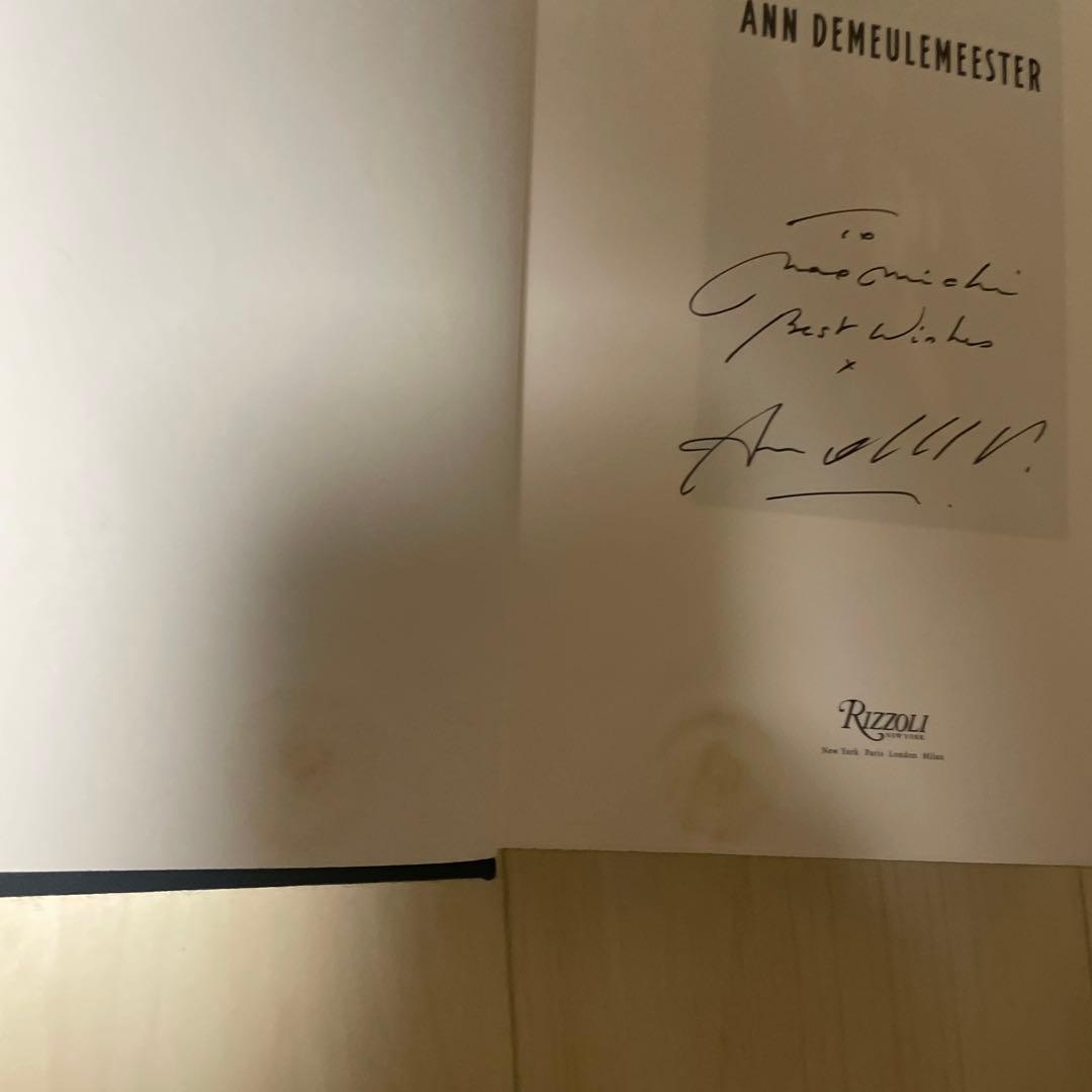 アンドゥムルメステール 直筆サイン入り　作品集