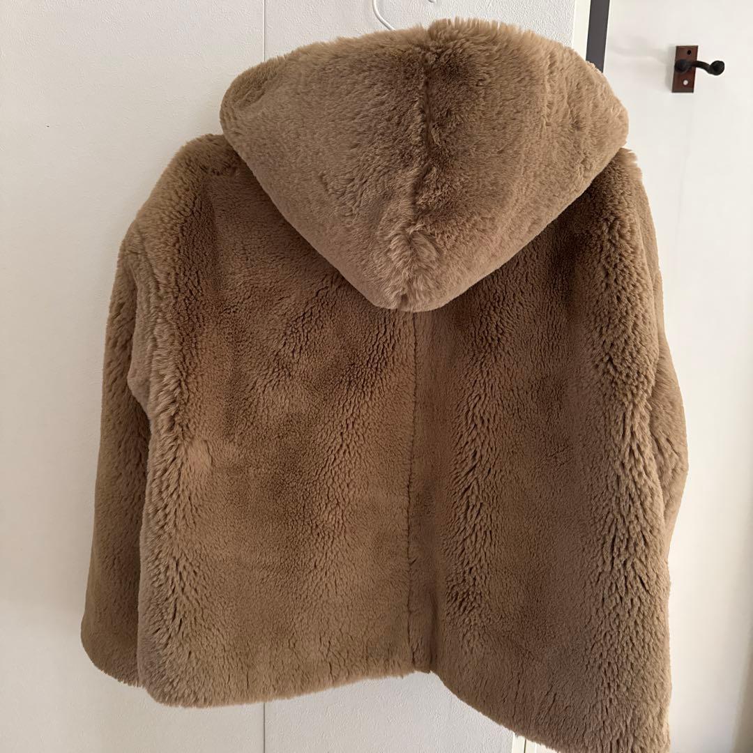 エストネーション　フェイクファーコート　サイズ36